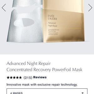 Estée Lauder New Advanced Night Repair Recovery PowerFoil Mask
